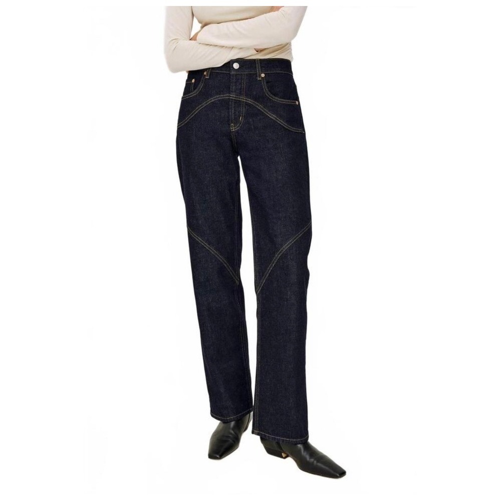 Rails‎ The Del Mar Low Slung Baggy Saddle Seam Jeans Midnight Blue 26